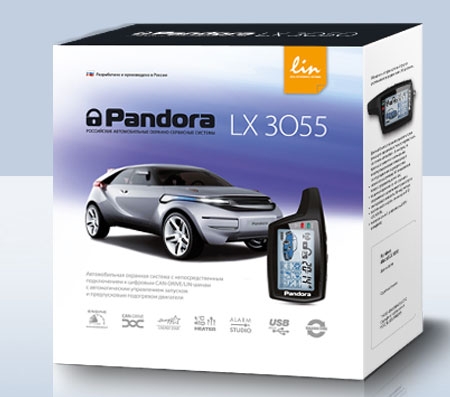 автосигнализации Pandora 3055